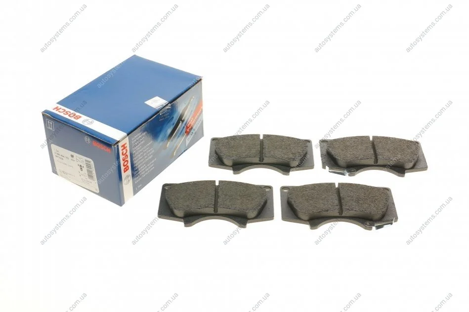 Тормозные колодки, дисковые. BOSCH 0 986 494 153 (фото 1)