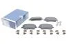 Тормозные колодки дисковые, комплект BOSCH 0 986 494 160 (фото 2)