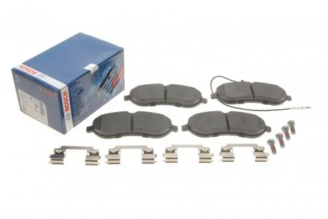 Гальмівні колодки, дискові. BOSCH 0 986 494 163