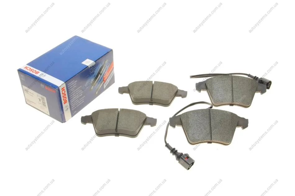 Колодки гальмівні (передні) VW Touareg 2.5TDI 03-10 BOSCH 0 986 494 164 (фото 1)