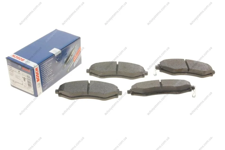 Тормозные колодки, дисковые. BOSCH 0 986 494 173 (фото 1)