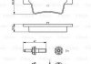Колодки гальмівні (задні) Citroen C4 Picasso/Grand Picasso 06-13/Peugeot 408 10- BOSCH 0 986 494 199 (фото 9)