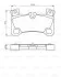 Колодки гальмівні (задні) Audi Q7/ Porsche Cayenne/ VW Touareg 04-15 (Brembo) BOSCH 0 986 494 205 (фото 8)