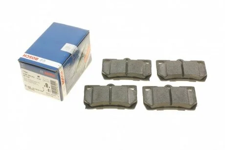 Гальмівні колодки, дискові. BOSCH 0 986 494 253