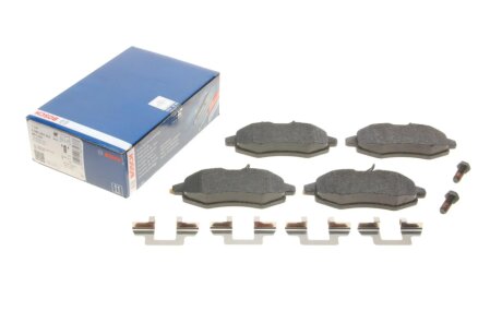 Колодки гальмівні (передні) Citroen C2 03-12/Citroen С3 02- BOSCH 0 986 494 262