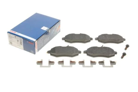 Колодки гальмівні (передні) Citroen C2 03-12/Citroen С3 02- BOSCH 0 986 494 262