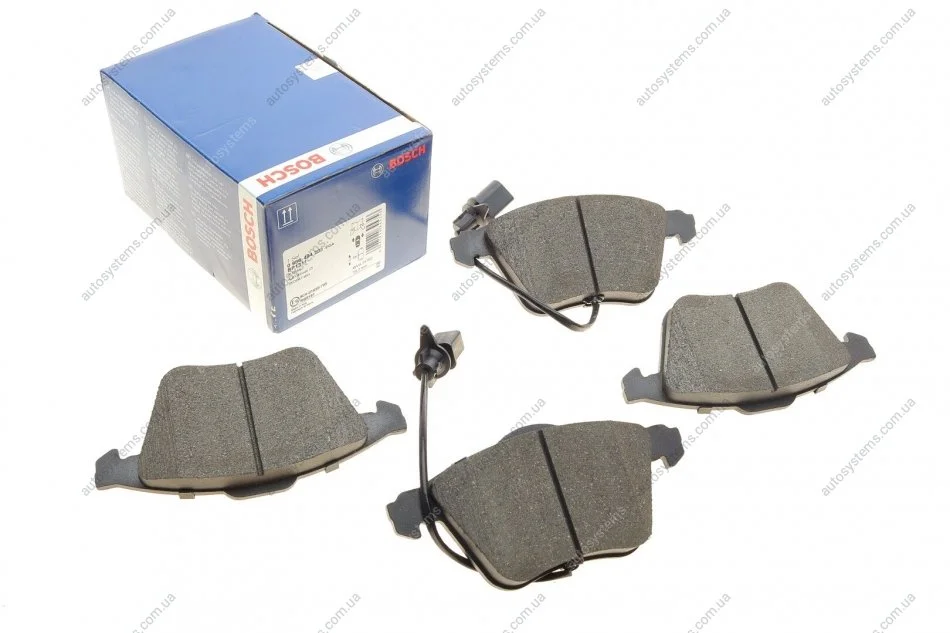 Тормозные колодки, дисковые. BOSCH 0 986 494 283 (фото 1)