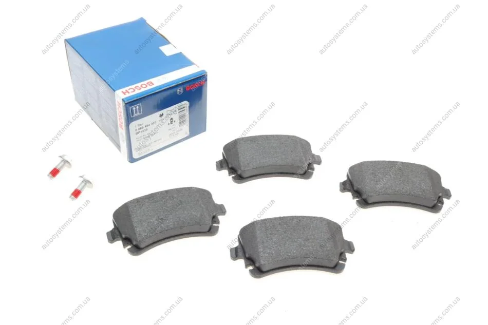Гальмівні колодки, дискові. BOSCH 0 986 494 303 (фото 1)