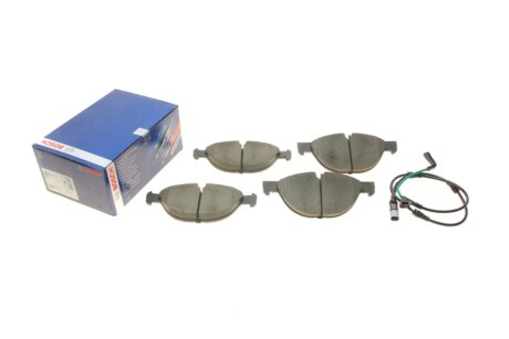 Колодки гальмівні (передні) BMW X5 (E70/F15/F85) 06-/X6 (E71/E72/F16/F86) 08- BOSCH 0 986 494 307