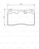Колодки гальмівні (передні) Land Rover Range Rover III 05-12 BOSCH 0 986 494 351 (фото 9)