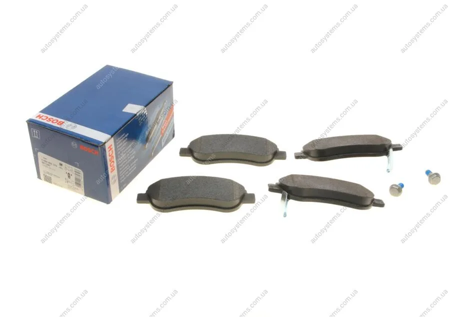 Гальмівні колодки, дискові. BOSCH 0 986 494 379 (фото 1)
