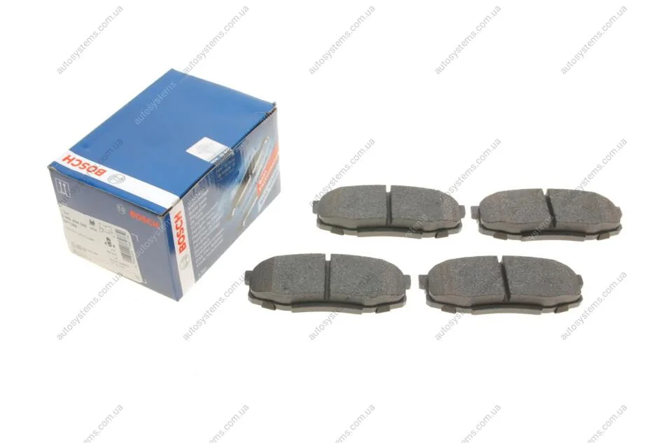 Тормозные колодки, дисковые. BOSCH 0 986 494 380 (фото 1)