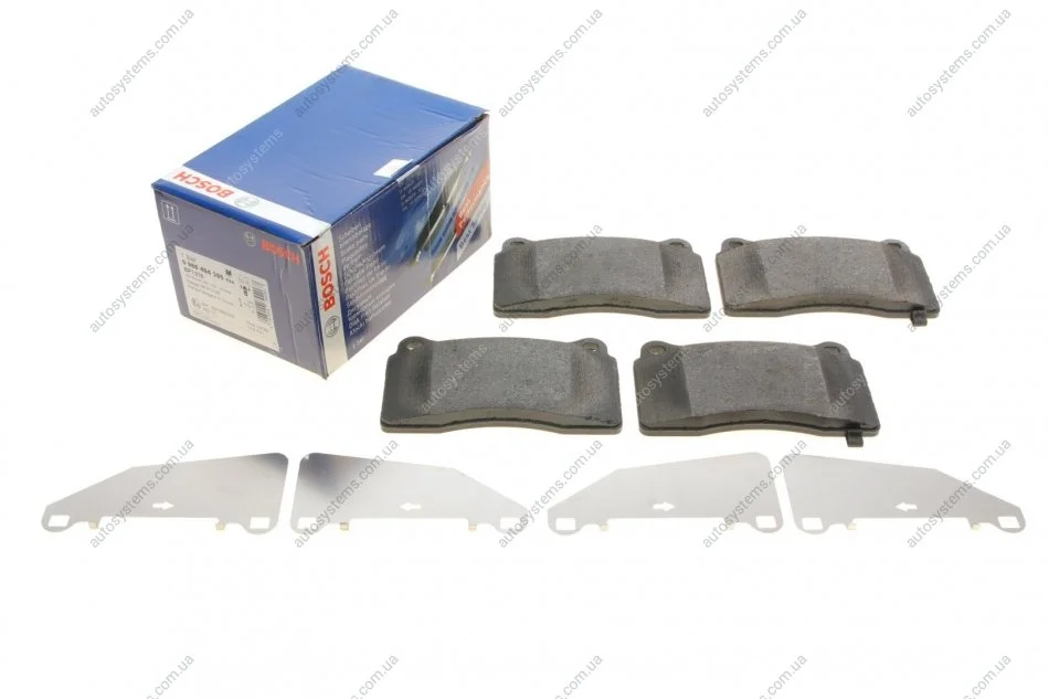 Тормозные колодки, дисковые. BOSCH 0 986 494 395 (фото 1)