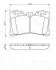 Колодки гальмівні (передні) Lexus LS 06- BOSCH 0 986 494 423 (фото 9)