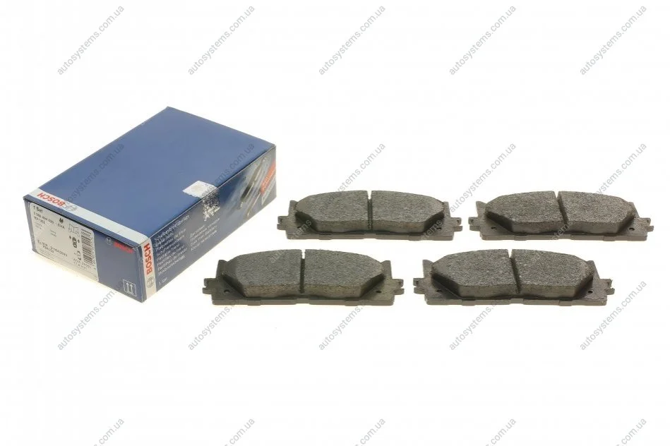 Гальмівні колодки, дискові. BOSCH 0 986 494 430 (фото 1)