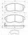 Тормозные колодки дисковые, комплект BOSCH 0 986 494 443 (фото 1)
