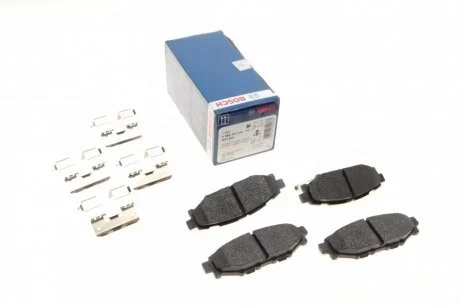 Гальмівні колодки, дискові. BOSCH 0 986 494 444