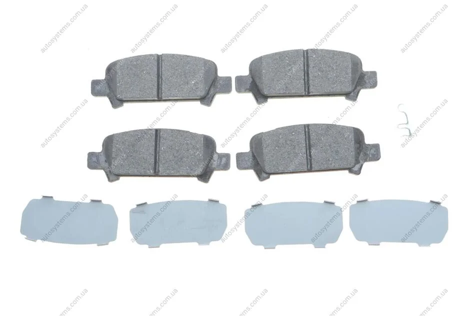 Колодки гальмівні (задні) Subaru Impreza/Outback/Forester 95-09 BOSCH 0 986 494 445 (фото 1)