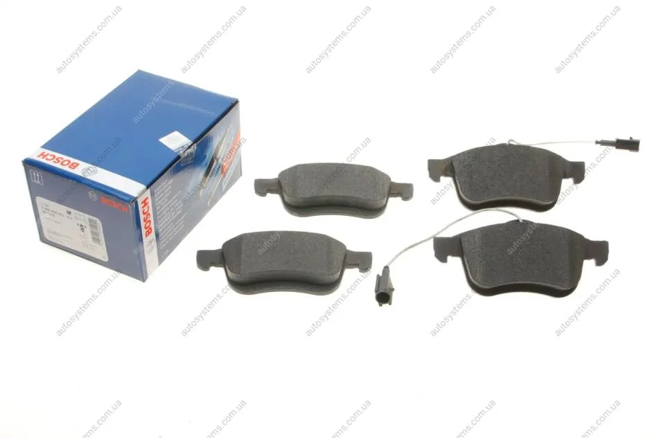 Тормозные колодки, дисковые. BOSCH 0 986 494 453 (фото 1)
