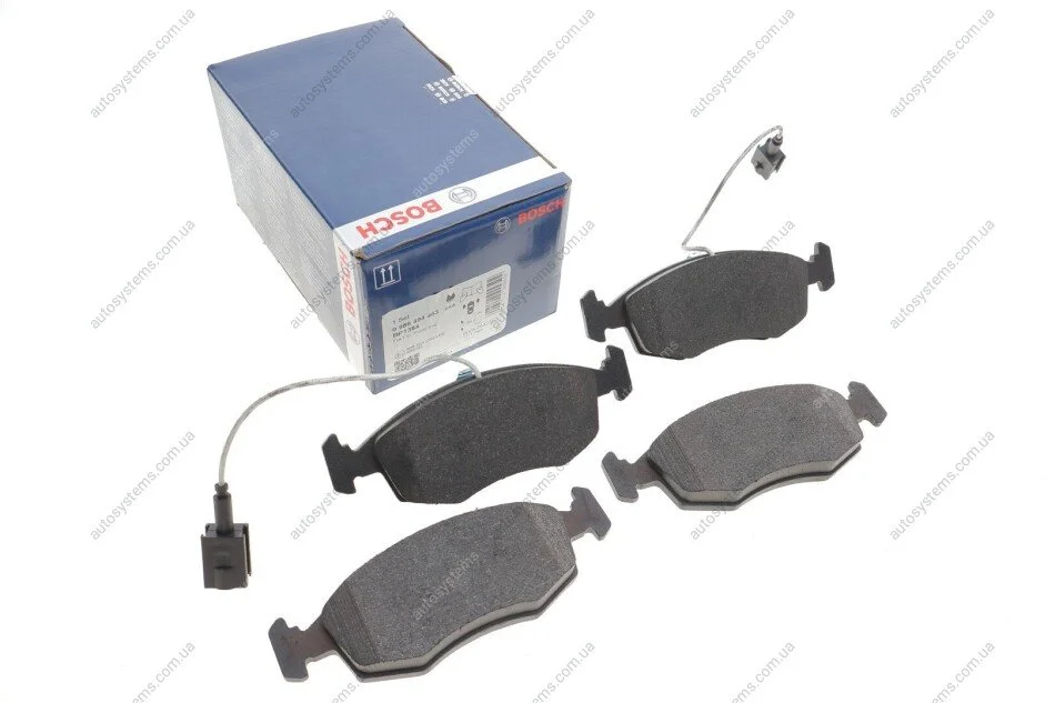 Колодки гальмівні (передні) Fiat 500/Punto 05- BOSCH 0 986 494 463 (фото 1)