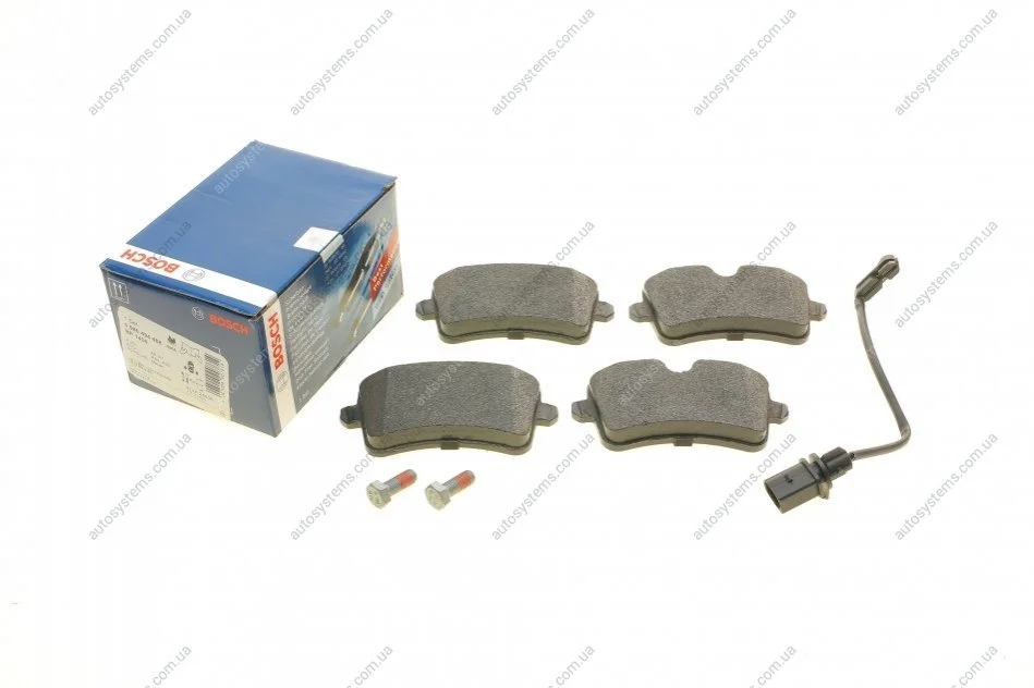 Гальмівні колодки, дискові. BOSCH 0 986 494 488 (фото 1)