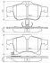 Тормозные колодки дисковые, комплект BOSCH 0 986 494 513 (фото 1)