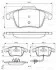 Колодки гальмівні (передні) Audi A4/A5 07- (Ate) (з датчиком) BOSCH 0 986 494 538 (фото 8)