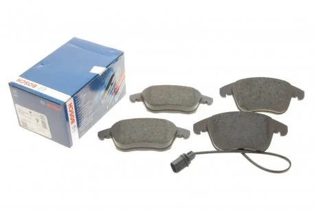Колодки гальмівні (передні) Audi A4/A5 07- (Ate) (з датчиком) BOSCH 0 986 494 538