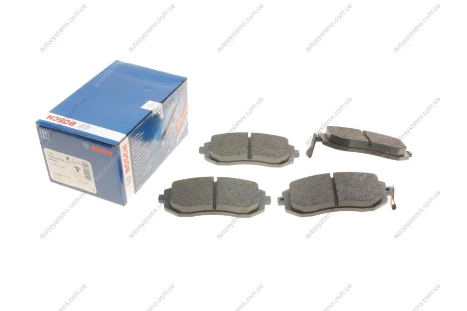 Тормозные колодки, дисковые. BOSCH 0 986 494 558 (фото 1)