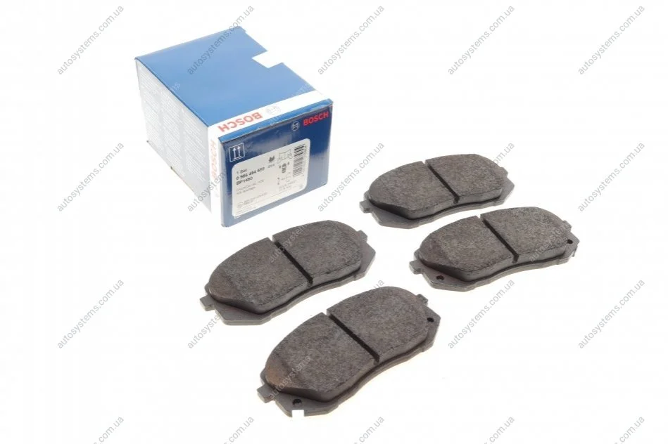 Тормозные колодки, дисковые. BOSCH 0 986 494 559 (фото 1)