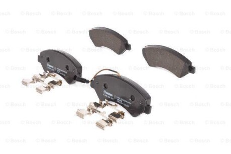 Тормозные колодки дисковые, комплект BOSCH 0 986 494 580