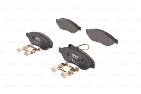 Тормозные колодки дисковые, комплект BOSCH 0 986 494 581