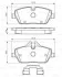 Колодки гальмівні (передні) BMW 1 (E81/E82/E87/E88) 04-13/2 (F45) 14-18 BOSCH 0 986 494 588 (фото 23)