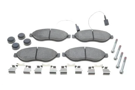 Колодки гальмівні (передні) Citroen Jumper/Fiat Ducato/Peugeot Boxer 06- (Brembo) (з датчиком) BOSCH 0 986 494 591