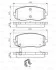 Колодки гальмівні (передні) Hyundai I10 08-/Kia Picanto 04- BOSCH 0 986 494 594 (фото 9)
