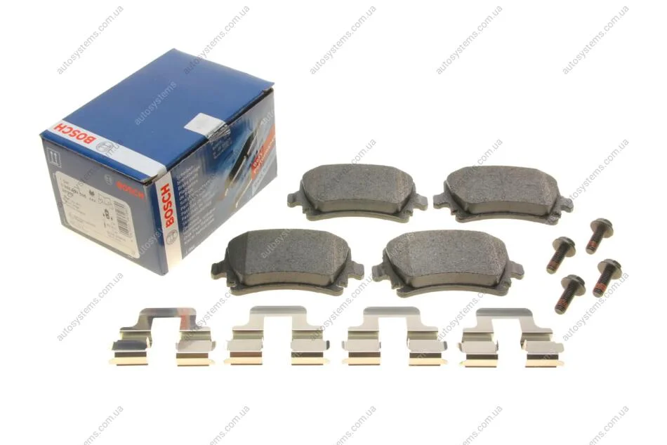 Тормозные колодки, дисковые. BOSCH 0 986 494 595 (фото 1)