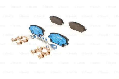Тормозные колодки дисковые, комплект BOSCH 0 986 494 611