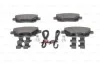 Колодки гальмівні (задні) Ford Transit V347 06-14 (+датчики) (з аксесуарами) BOSCH 0 986 494 614 (фото 19)