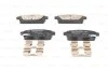 Колодки гальмівні (задні) Opel Astra J 1.4 Turbo 12- (з прижимною пластиною) BOSCH 0 986 494 634 (фото 21)