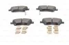 Колодки гальмівні (передні) Toyota Auris 06-12/Corolla 06-14 (з прижимною пластиною) BOSCH 0 986 494 638 (фото 7)