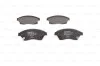 Колодки гальмівні (передні) Chevrolet Aveo 11-/Opel Astra J 09- (з прижимною пластиною) BOSCH 0 986 494 644 (фото 5)