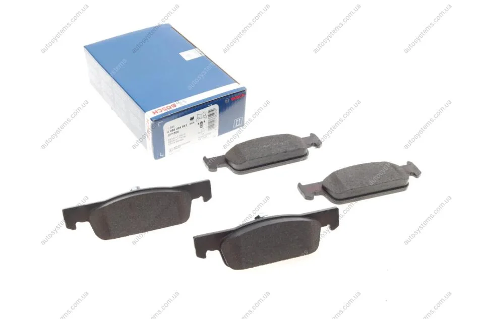 Тормозные колодки, дисковые. BOSCH 0 986 494 661 (фото 1)