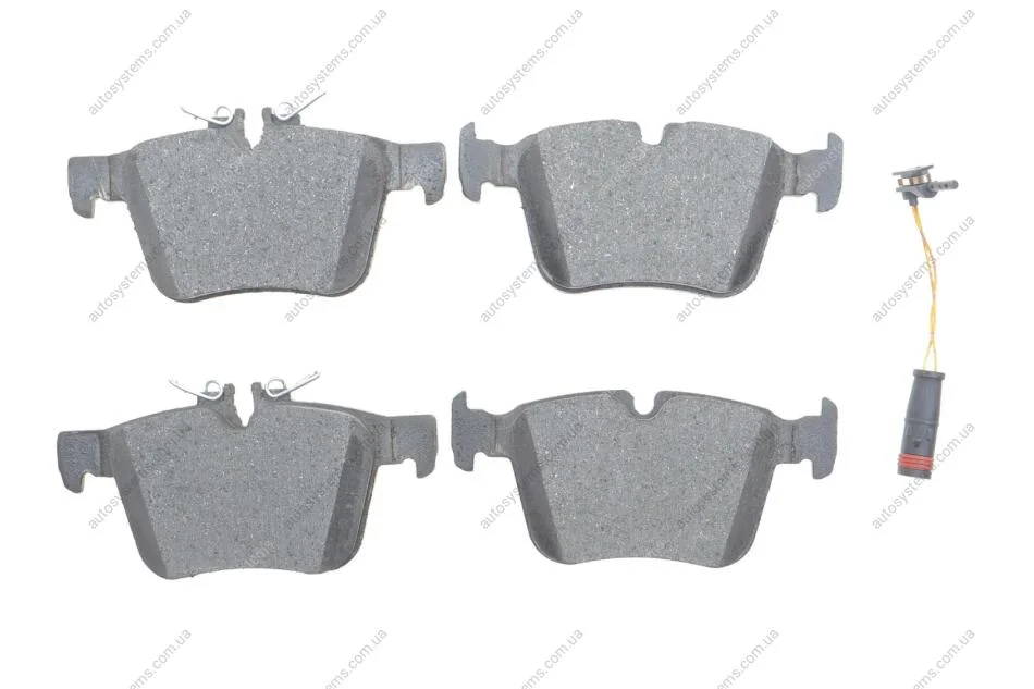 Колодки гальмівні (задні) MB C-class (W205/S205/C205/A205) 13- (з датчиком) BOSCH 0 986 494 752 (фото 1)