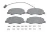 Комплект гальмівних колодок задн, NISSAN INTERSTAR, NV400 OPEL MOVANO B RENAULT MASTER III 2.3D/Electric 02.10- BOSCH 0 986 494 756 (фото 1)