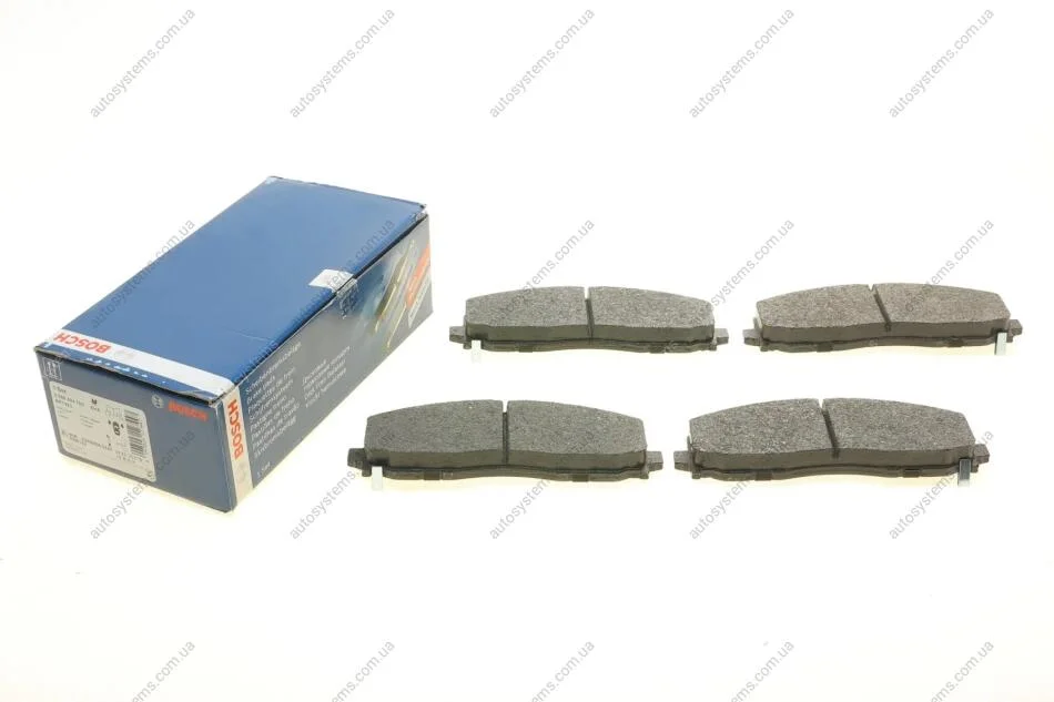 Гальмівні колодки, дискові. BOSCH 0 986 494 769 (фото 1)