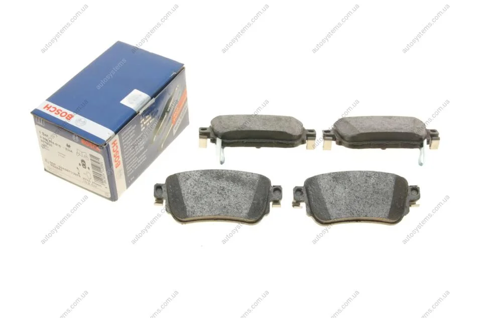 Тормозные колодки, дисковые. BOSCH 0 986 494 816 (фото 1)