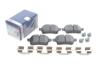 Тормозные колодки дисковые, комплект BOSCH 0 986 494 825 (фото 2)