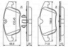 Колодки гальмівні (передні) Jaguar XE 15- BOSCH 0 986 494 830 (фото 2)