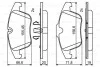 Колодки гальмівні (передні) Jaguar XE 15- BOSCH 0 986 494 830 (фото 10)