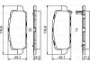 Колодки гальмівні (задні) Honda HR-V 1.5/1.8 16V 14- BOSCH 0 986 494 838 (фото 2)